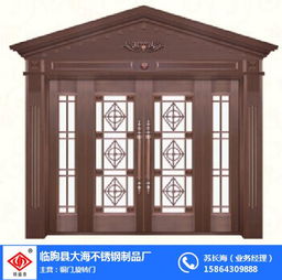 旋轉(zhuǎn)門與臨朐縣大海不銹鋼制品廠的銅門工藝探析