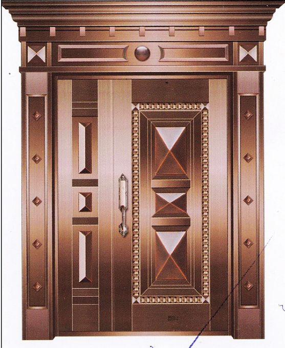 豪華別墅銅門BBS-T112 匠心工藝與尊貴品味的完美融合